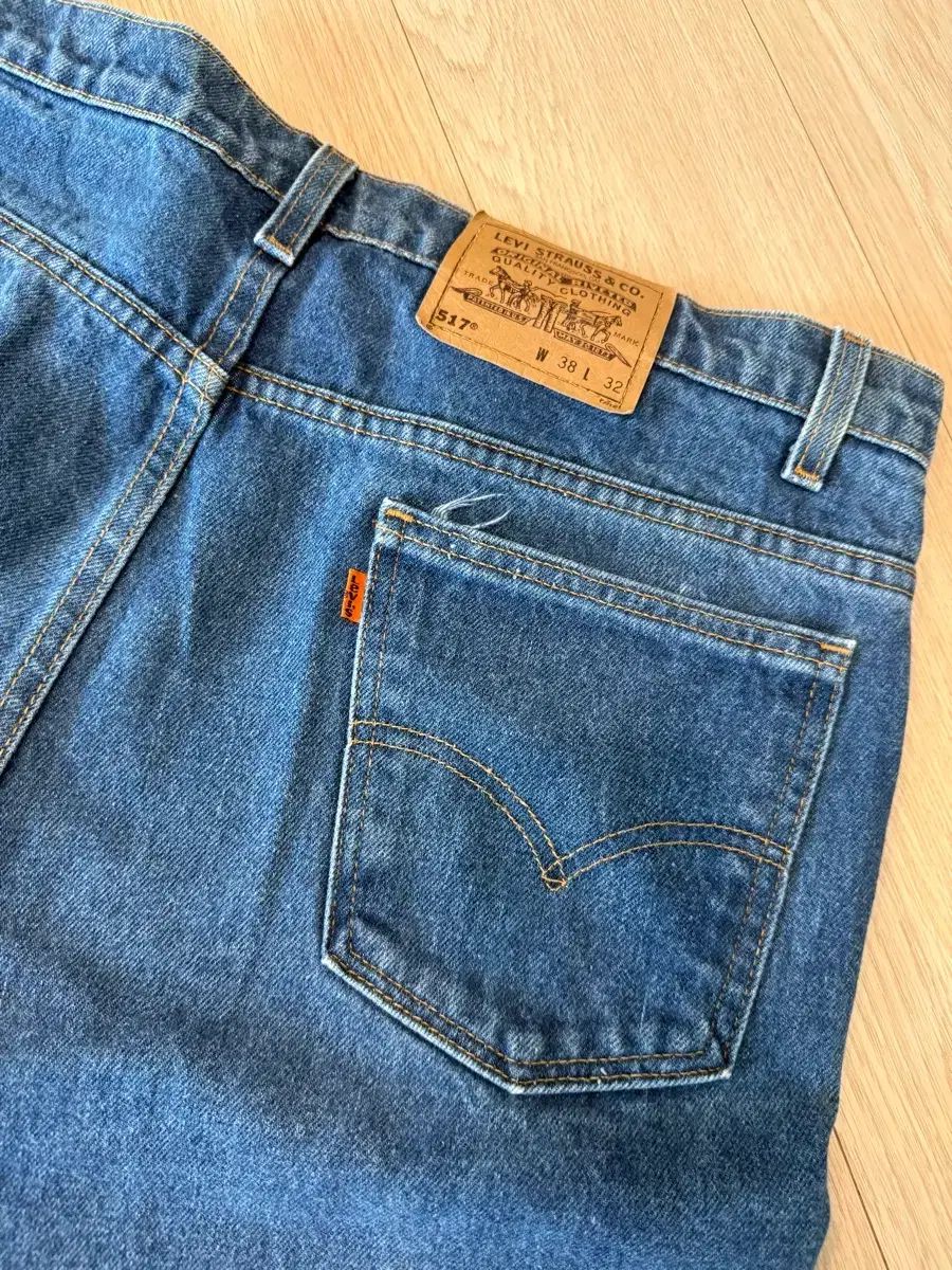 38x32 80s Vintage levis 517 オレンジタブ usa