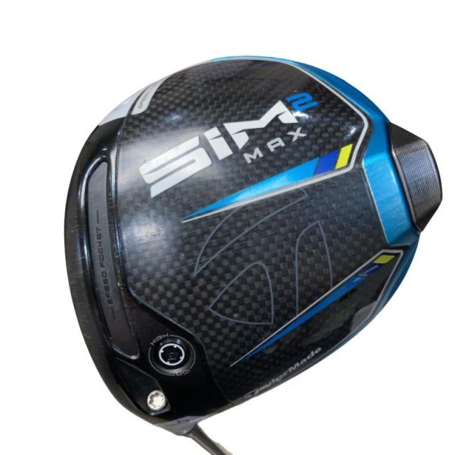 【中古】 テーラーメイド SIM2 MAX 9° レフティ ドライバー DR TENSEI BLUE TM50(SIM2 DR) (フレックスS) メンズ 男性用 左利き レフティ 左用 Cランク ゴルフクラブ