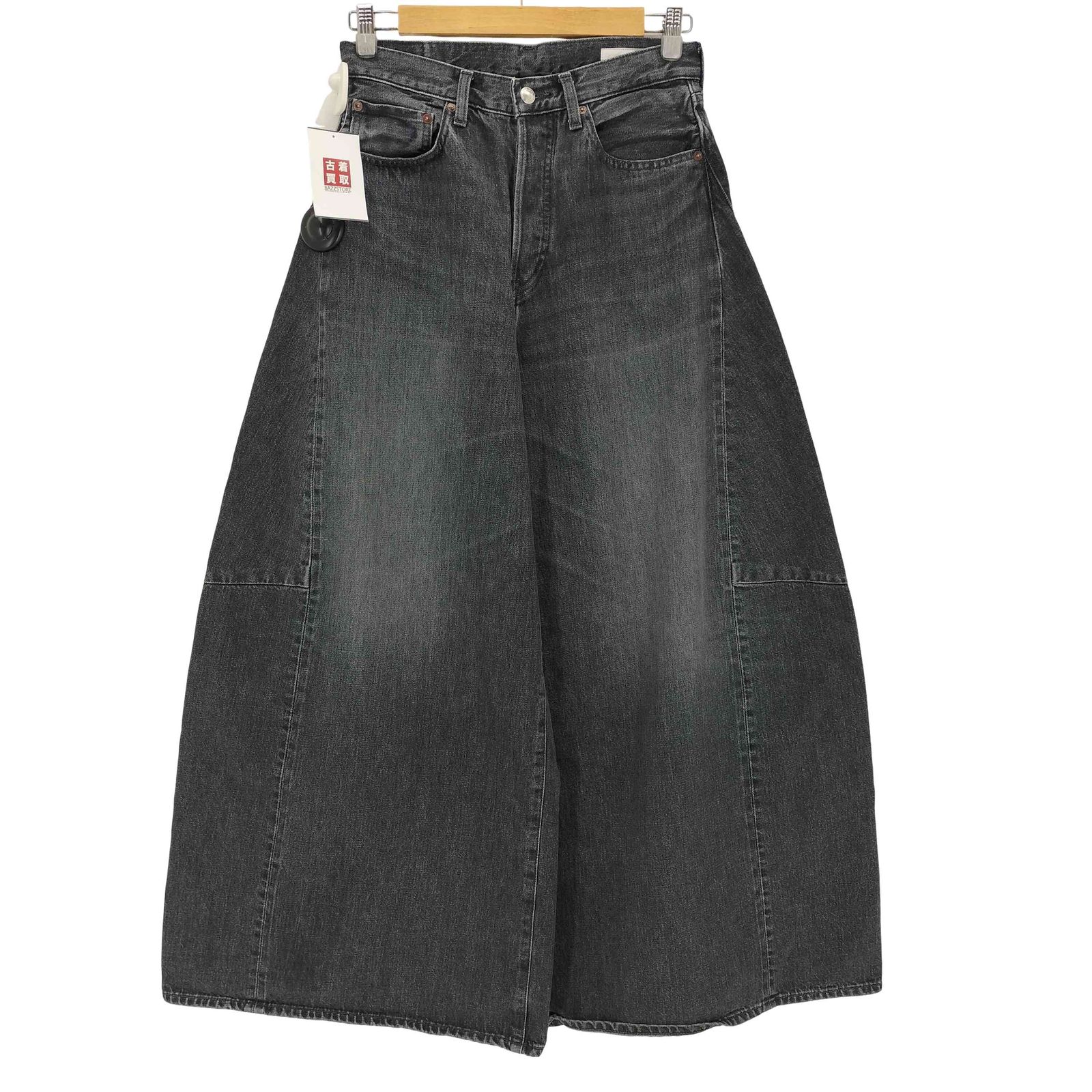 ハイク HYKE DENIM SUPER WIDE LEG JEANS レディース JPN：2