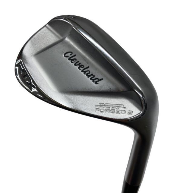 【中古】 クリーブランド Cleveland RTX DEEP FORGED 2 50°/10° ウェッジ WG 純正特注シャフト (フレックスR) メンズ 男性用 右利き 右用 Cランク ゴルフクラブ