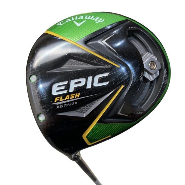【中古】 キャロウェイ EPIC FLASH STAR 10.5° レフティ ドライバー DR リシャフト (フレックスその他) メンズ 男性用 左利き レフティ 左用 Cランク ゴルフクラブ