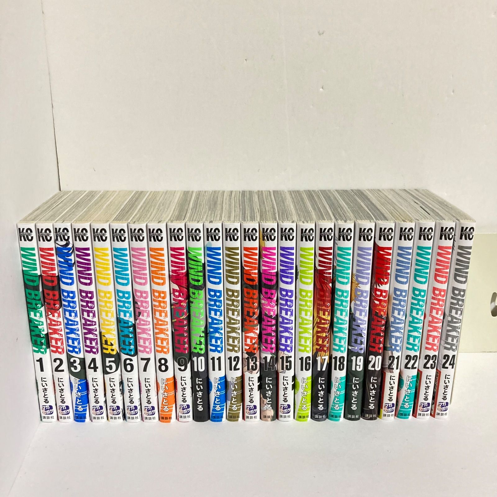 漫画 WIND BREAKER ウィンドブレイカー 1-24巻セット