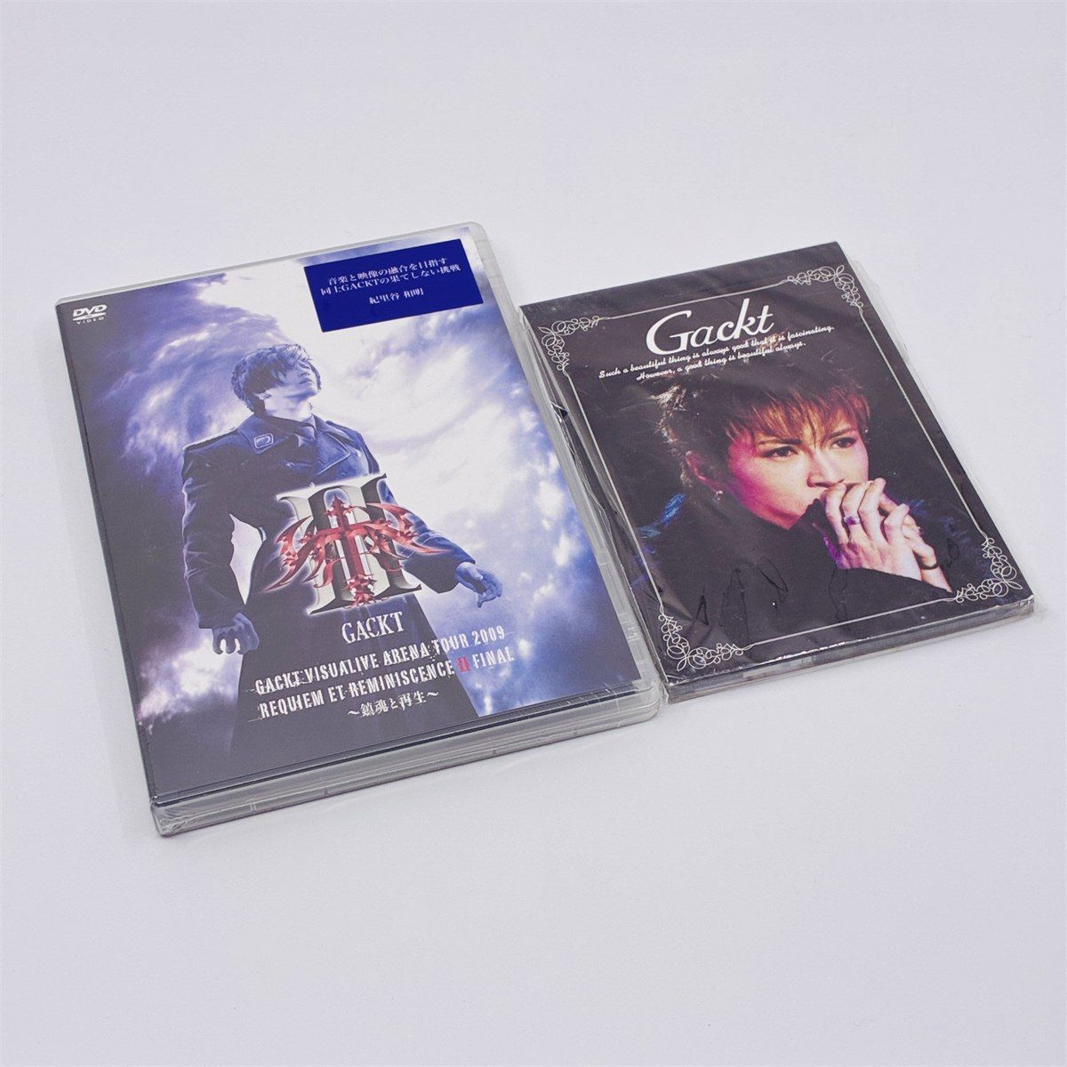 GACKT VISUALIVE ARENA TOUR 2009 Tシャツ GACKT VISUALIVE ARENA TOUR 2009 REQUIEM ET REMINISCENCE II FINAL
