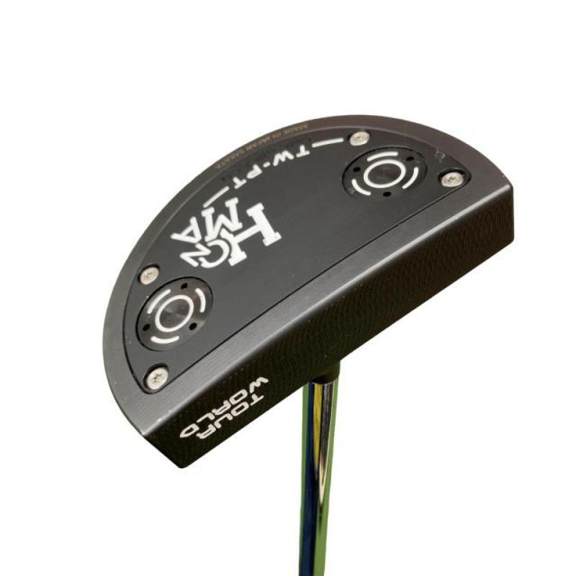 【中古】 本間ゴルフ TOUR WORLD TW-PT マレット(センター) 34インチ パター PT スチール (フレックスその他) メンズ 男性用 右利き 右用 Cランク ゴルフクラブ