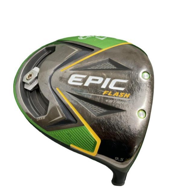 【中古】 キャロウェイ EPIC FLASH STAR 9.5° ドライバー DR リシャフト (フレックスその他) メンズ 男性用 右利き 右用 Cランク ゴルフクラブ