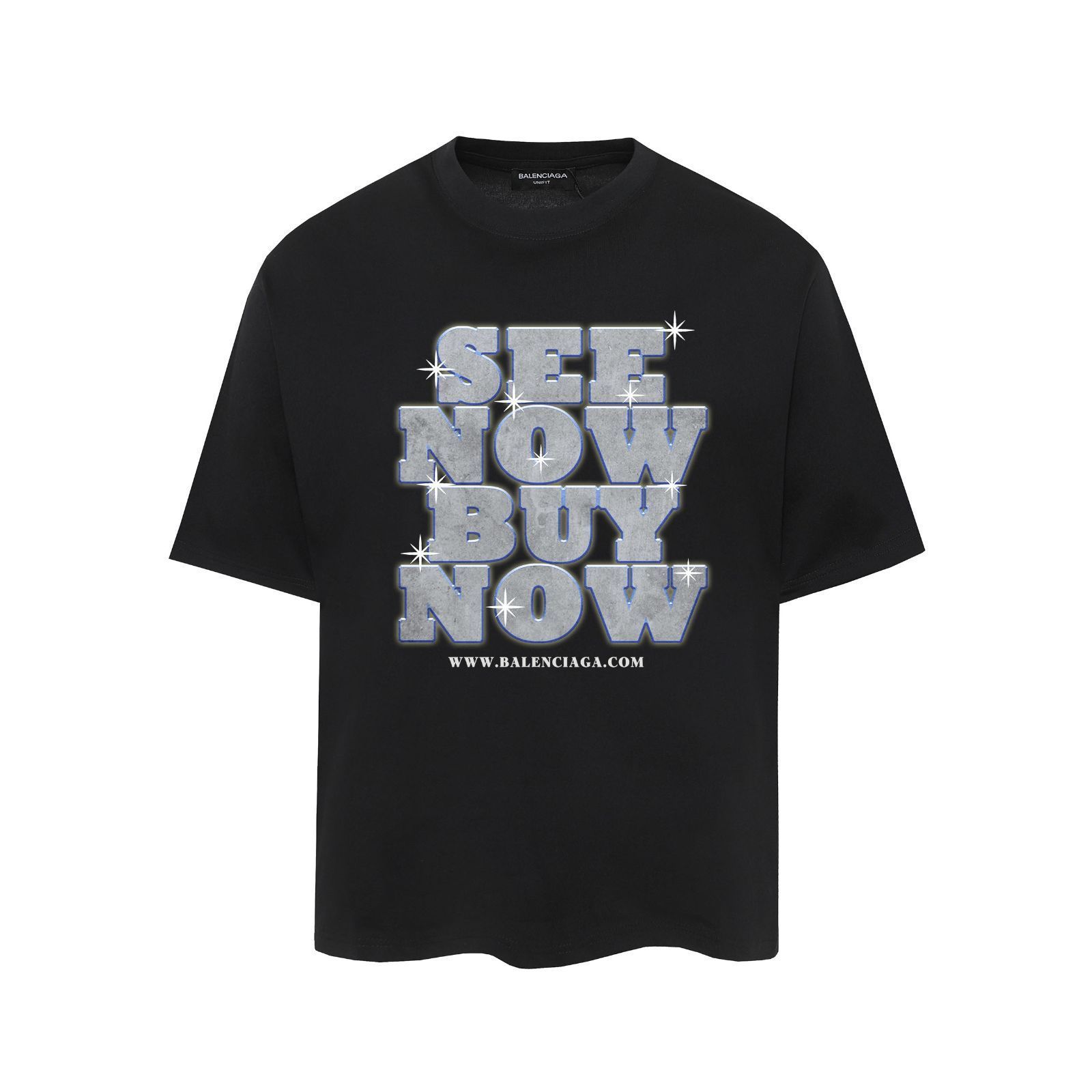 バレンシアガ（Balenciaga） プリント ショートスリーブ T シャツ -WTO輸入1