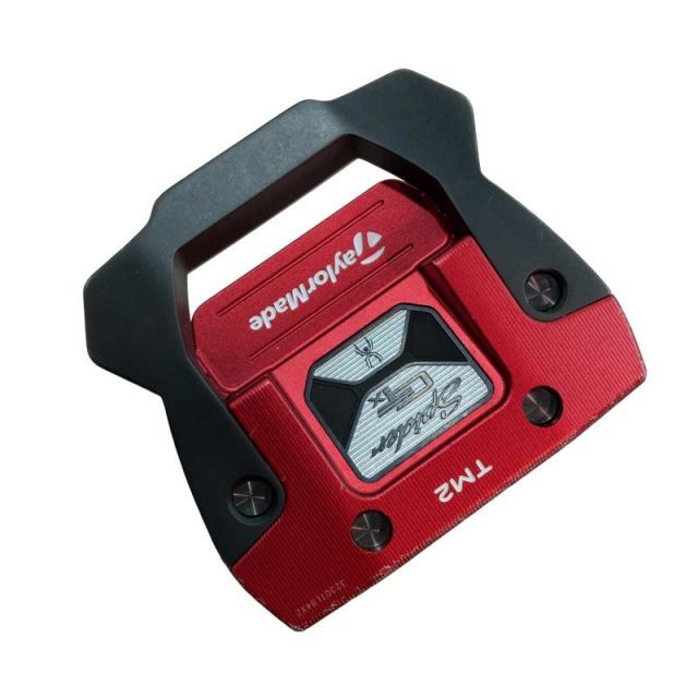【中古】 テーラーメイド Spider GTx TRUSS RED TM2 34インチ パター PT スチール (フレックスその他) メンズ 男性用 右利き 右用 Dランク ゴルフクラブ