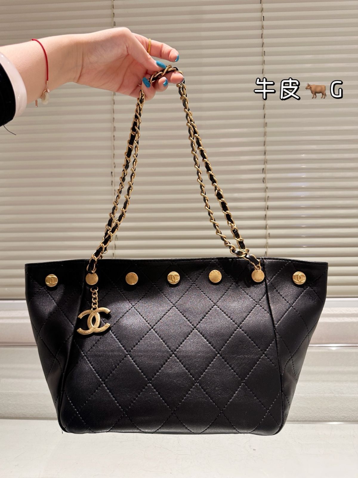 【今日特価】Chanel 25P Rivet Bucket Bag シャネル 25P リベット バケツバッグ-WTO輸入2