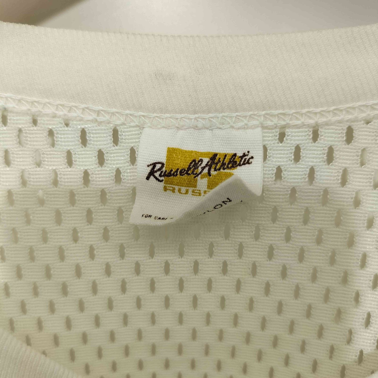 ラッセルアスレチック RUSSELL ATHLETIC 70-80s 金タグ メッシュ 70