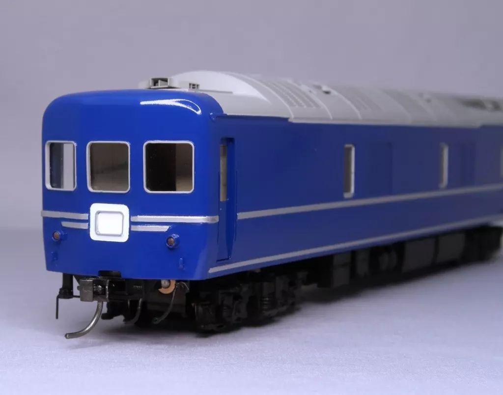 【中古】鉄道模型 HOゲージ 1/80 国鉄24系25形 カニ24-9～25 マイクロスカートなし・補助動力搭載 銀帯 [1-025-115]