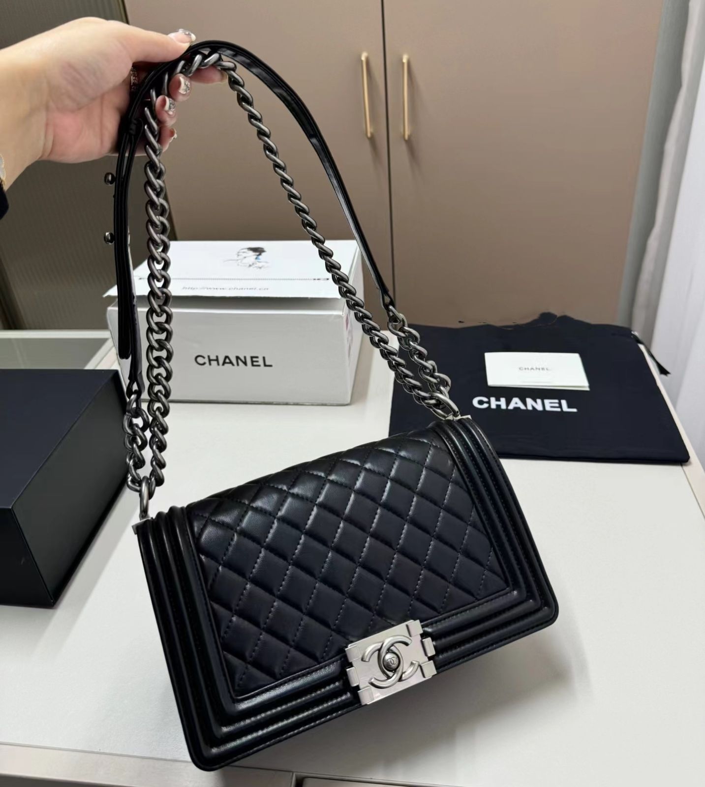 早い者勝ち★CHANEL シャネル leboy ショルダーバッグ