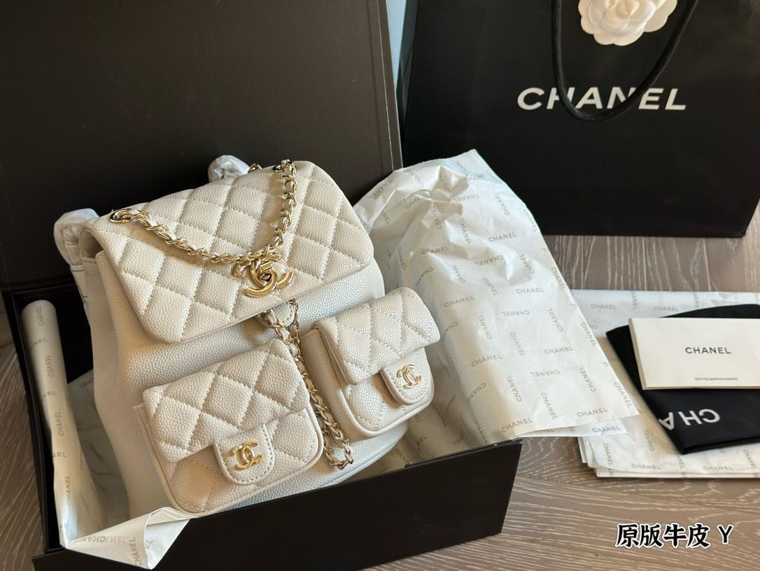 【今日特価】Chanel Duma Frog Backpack - シャネル デュマ フロッグ バックパック-MM輸入2