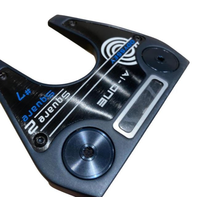 【中古】 オデッセイ Ai-ONE SQUARE 2 SQUARE #7 33インチ パター PT STROKE LAB 90 スチール (フレックスその他) メンズ 男性用 右利き 右用 Cランク ゴルフクラブ