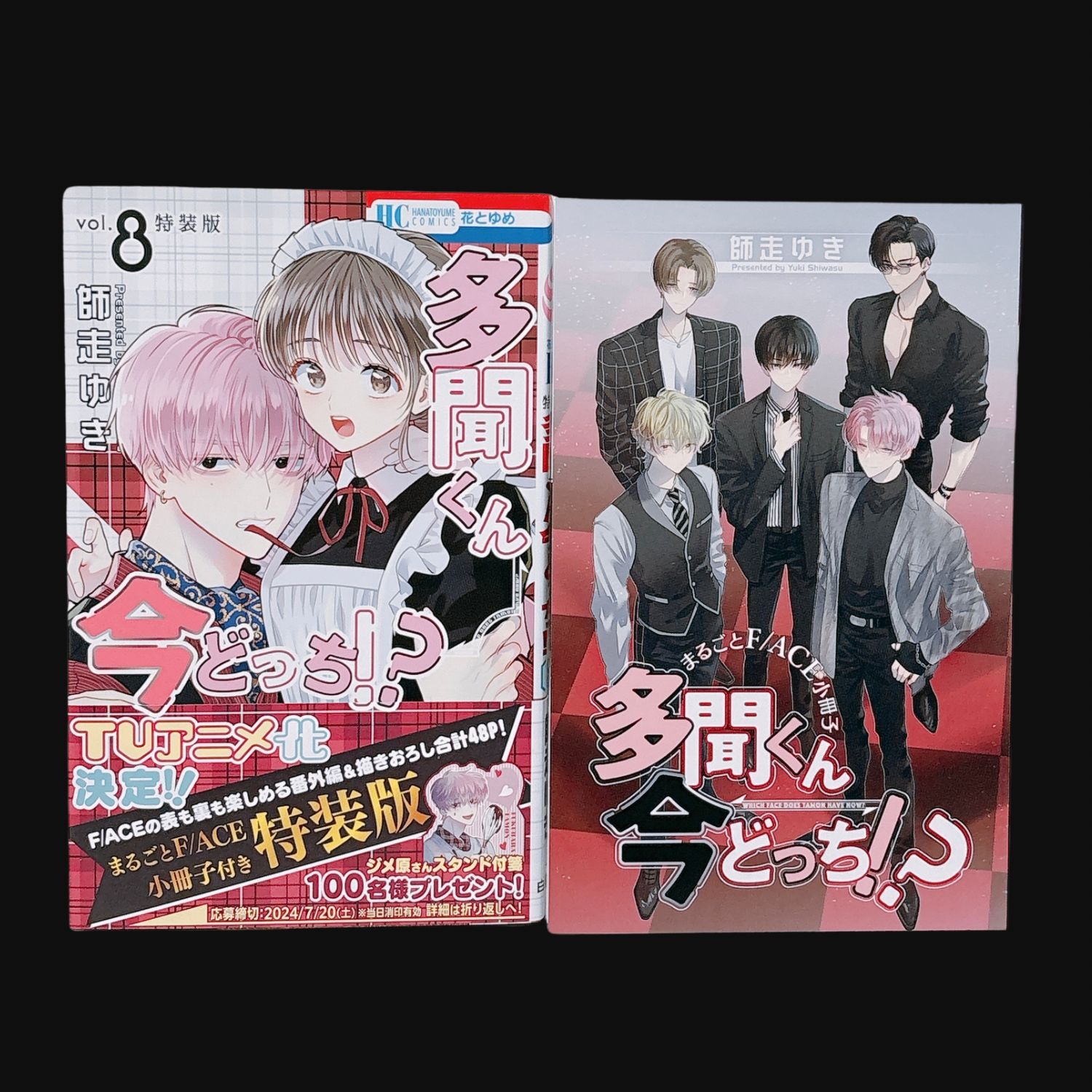 多聞くん今どっち!?8巻　特装版　シュリンク未開封 師走ゆき 多聞くん今どっち⁉ 8巻 特装版 まるごとF/ACE小冊子付き 帯付き 師走