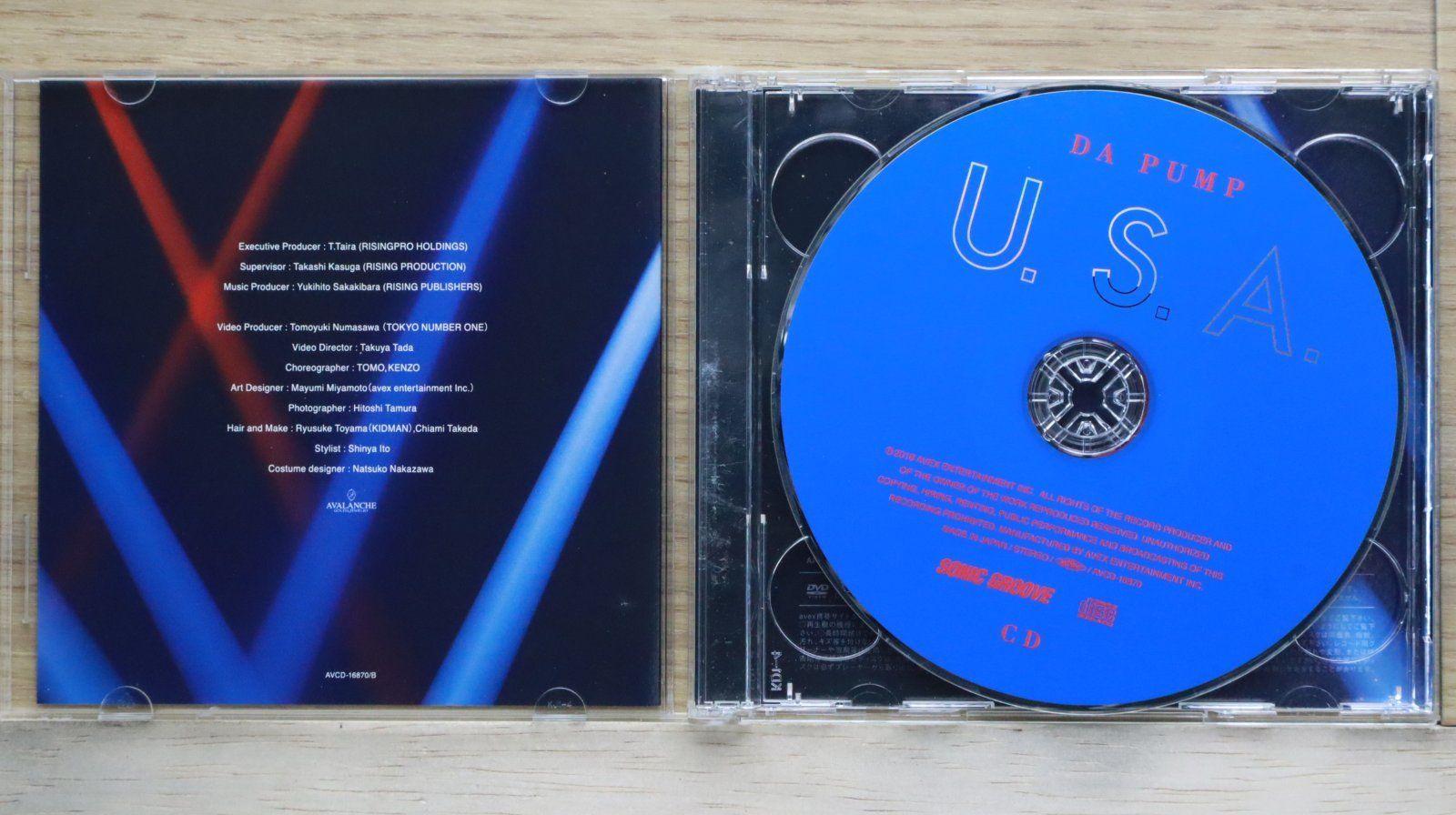 ☆送料無料☆U.S.A.(CD+DVD)(初回生産限定盤A)/□ダ・パンプ/DA PUMP