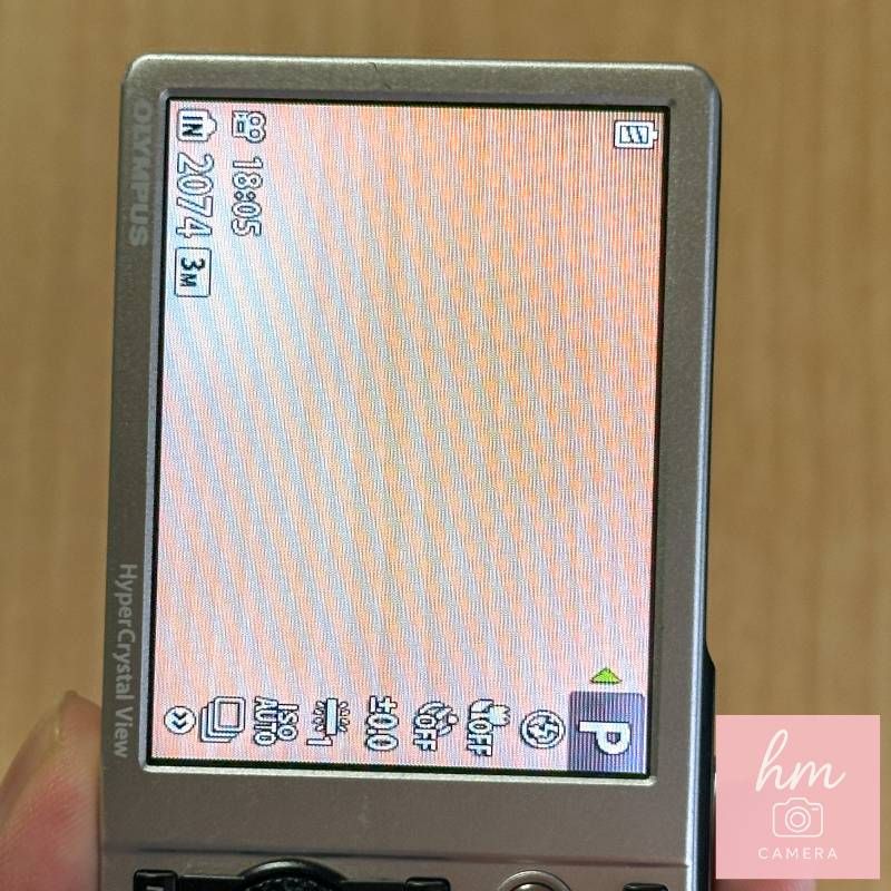 OLYMPUS μ-7040 チタニウムシルバー 1400万画素 光学7倍ズーム 広角