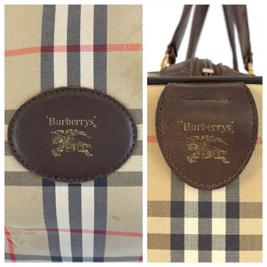 Burberrys バーバリーズ ヴィンテージ シャドーホース チェック柄