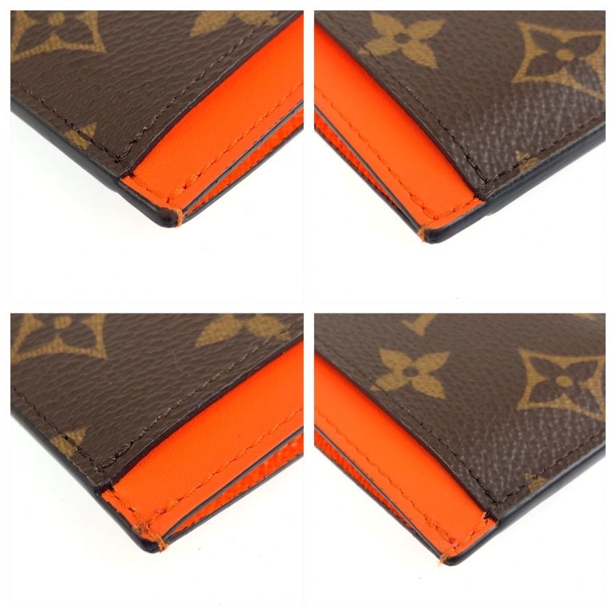 美品 LOUIS VUITTON ルイヴィトン モノグラムマカサー ポルト カルト