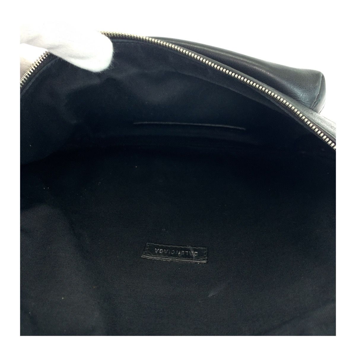 美品 BALENCIAGA バレンシアガ エブリデイ ロゴプリント ブラック