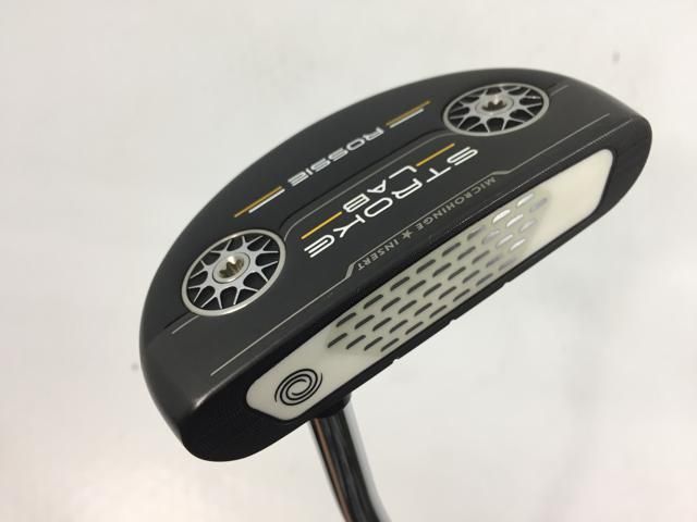 返品OK 【中古ゴルフクラブ】【美品】オデッセイ STROKE LAB(ストローク ラボ) ブラックシリーズ ROSSIE(ロッシー) パター 2020 STROKE LAB(ストローク ラボ)シャフト パター 11,362円