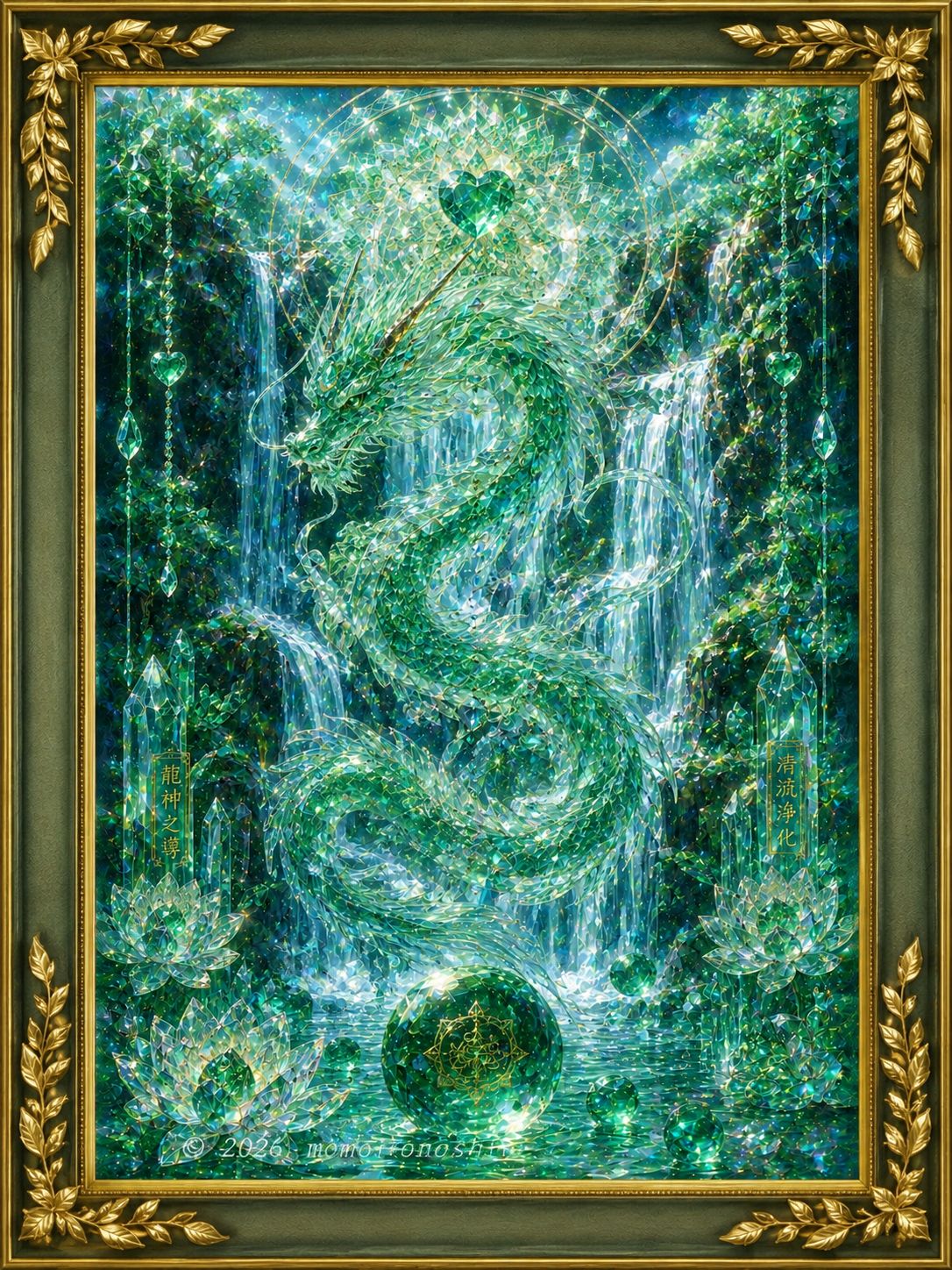 エネルギーアート／開運絵画 風水 金運 厄除け 魔除け 波動修正 龍神