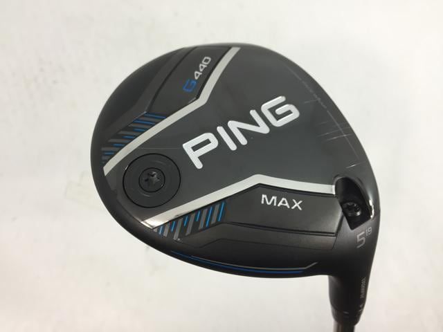 返品OK 【中古ゴルフクラブ】【美品】ピン G440 MAX フェアウェイ PING TOUR 2.0 CHROME 75 5W