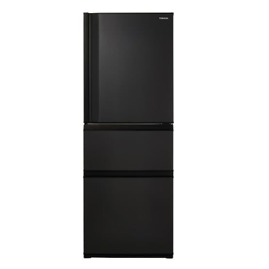 【人気商品】右開きタイプ 3ドア 野菜室がまんなか GR-Y33SC(KZ) Ag+低温触媒 326L 除菌 幅60.0㎝ 脱臭 冷蔵庫 3段冷凍室 TOSHIBA(東芝) マットチャコール