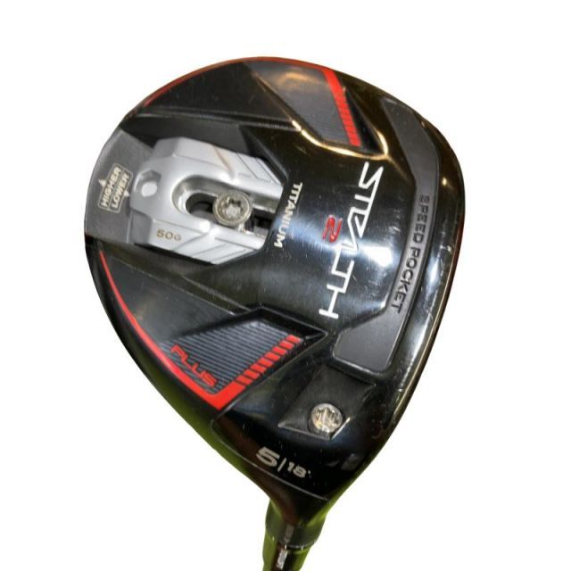 【中古】 テーラーメイド STEALTH2 PLUS 5W フェアウェイウッド FW Diamana TM50(FW) (フレックスR) メンズ 男性用 右利き 右用 Cランク ゴルフクラブ