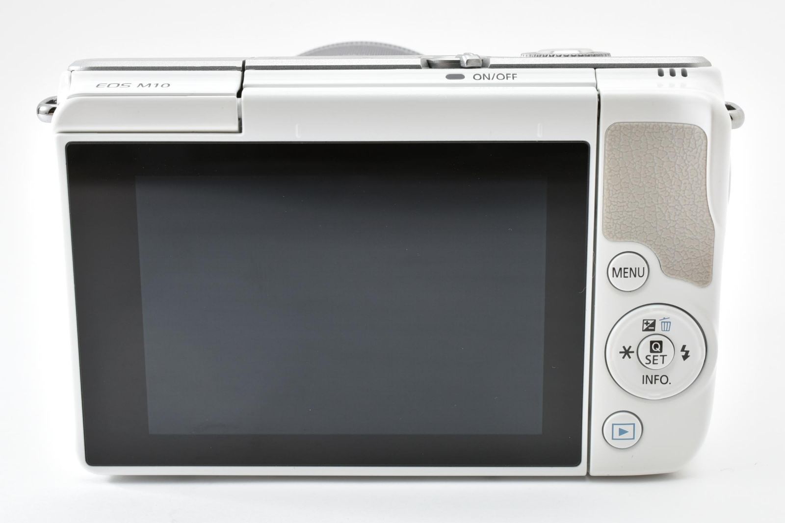 返品保証】美品｜Canon キヤノン EOS M10 ホワイト レンズキット