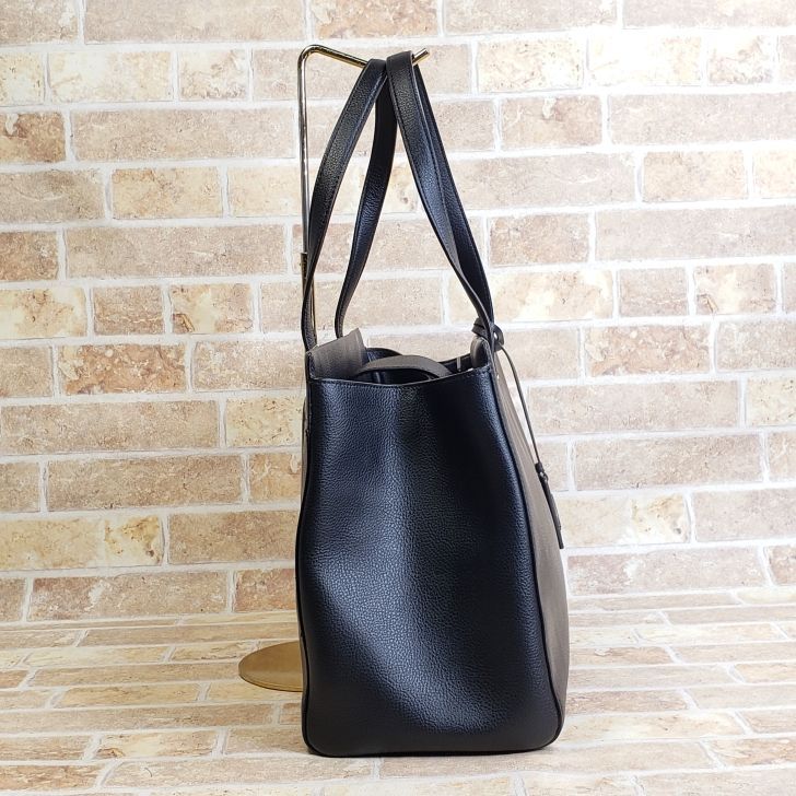 美品 アニエスベー ☆ sophie ソフィ 平ポーチ付き レザー トート