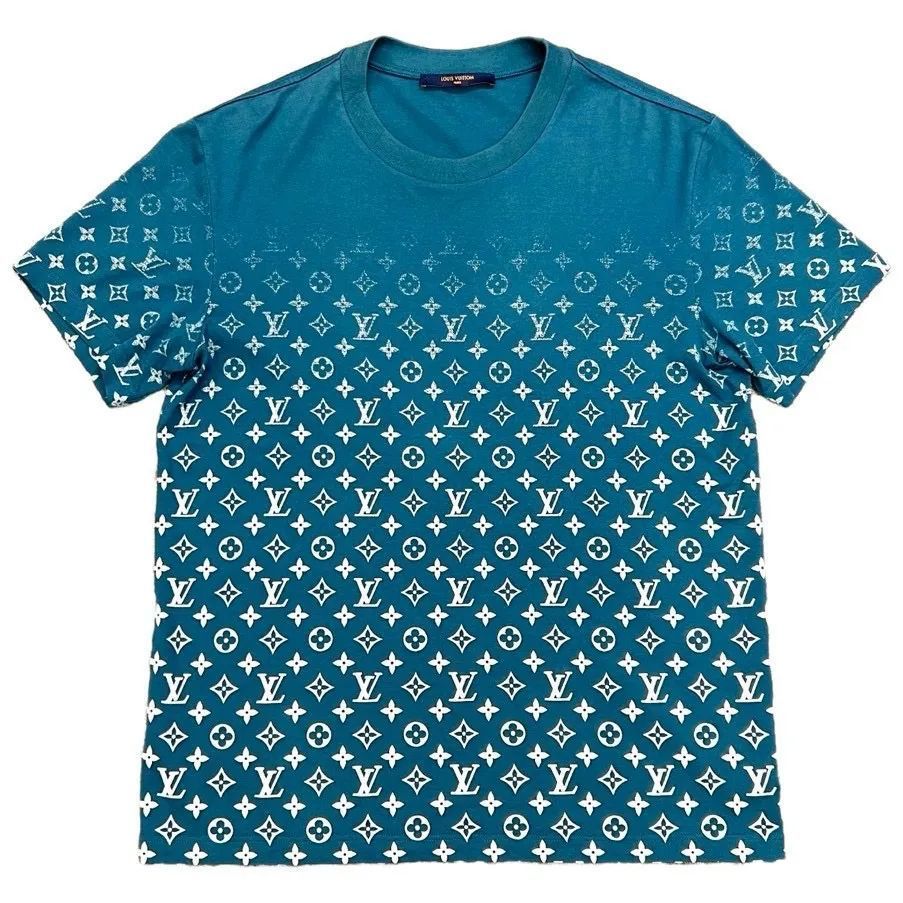 新品 21SS ルイ・ヴィトン モノグラム グラデーション 半袖Tシャツ LOUIS VUITTON ルイヴィトン モノグラム グラディエント M Tシャツ