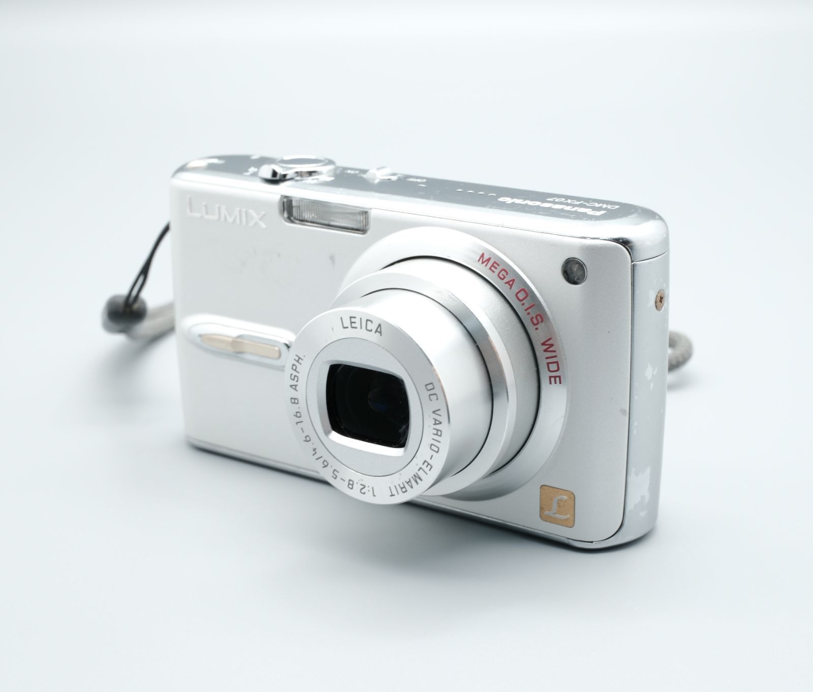 □完動品 Panasonic LUMIX DMC-FX07 シルバー コンパクトデジタル