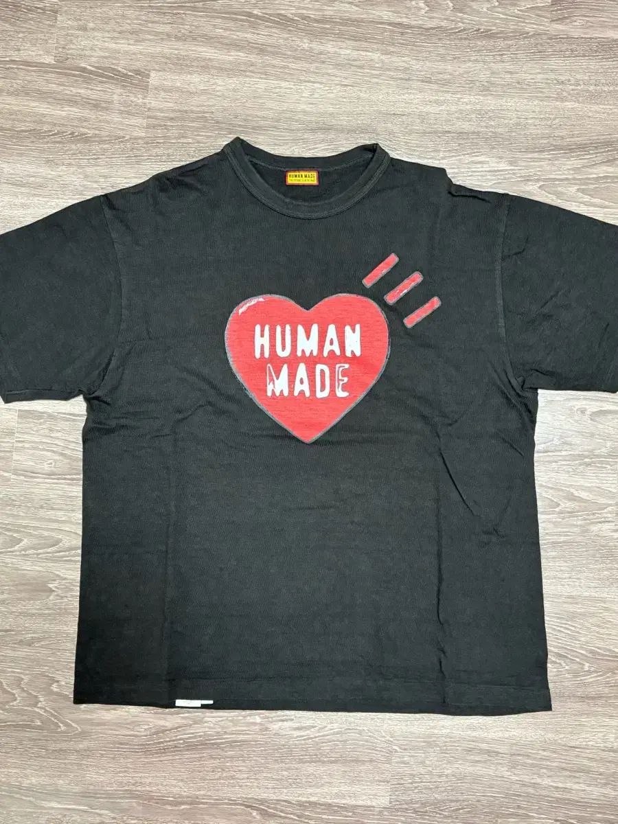 3XL 26SS HUMAN MADE(ヒューマンメイド) ハート ロゴ Tシャツ (袋O)