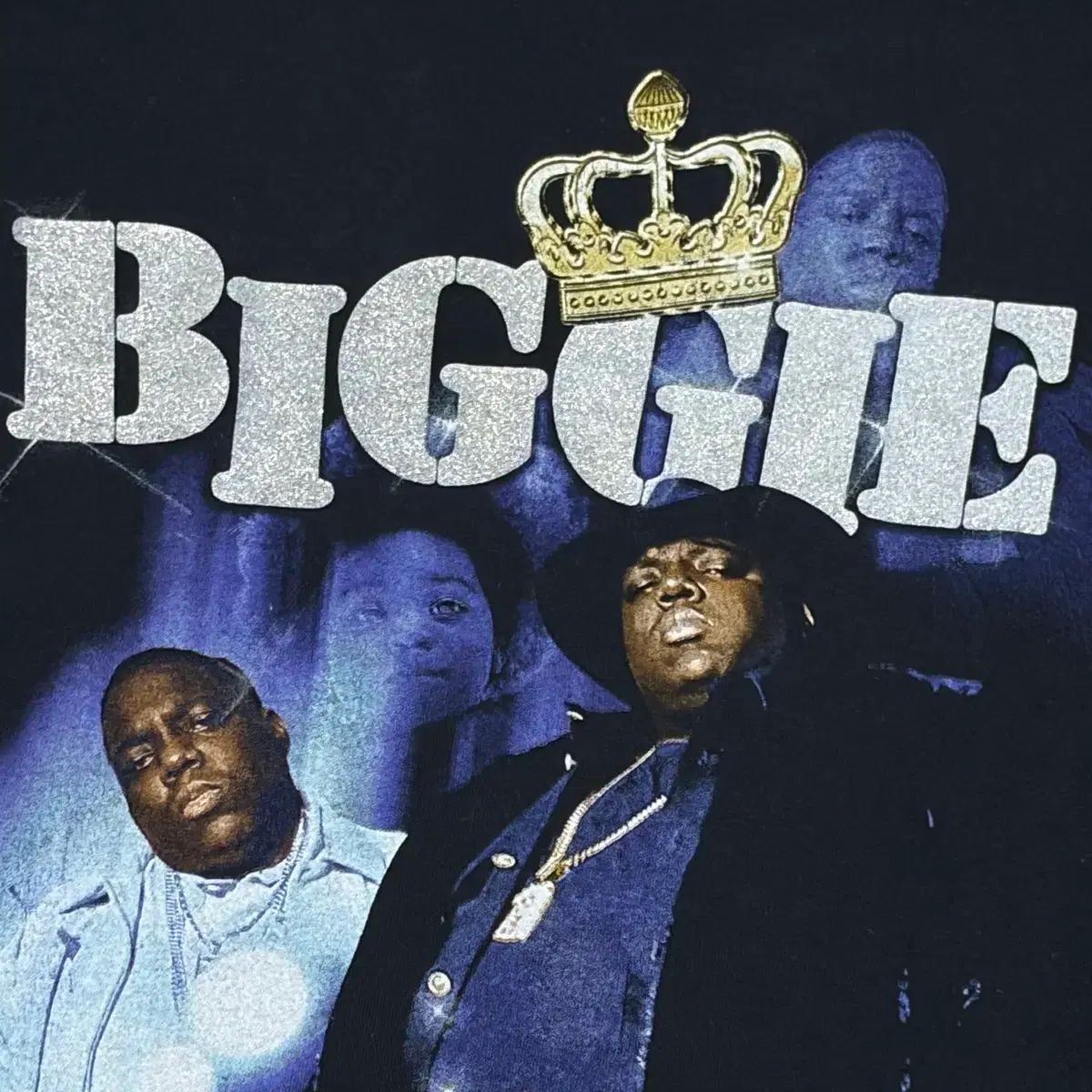 アメリカ ヴィンテージ BIG 公式グッズ ヒップホップ 半袖Tシャツ アメリカ ヴィンテージ BIG 公式グッズ ヒップホップ 半袖Tシャツ