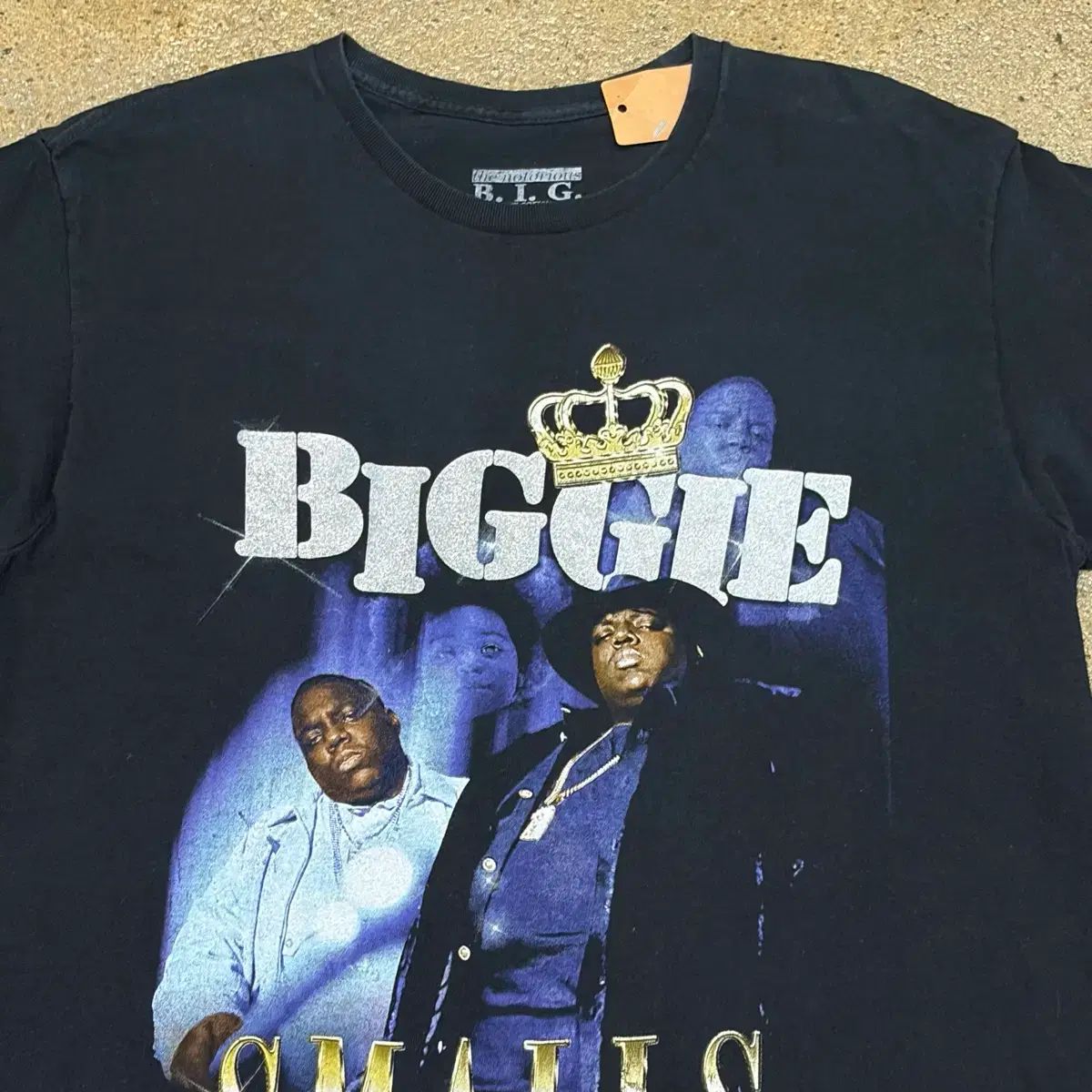 アメリカ ヴィンテージ BIG 公式グッズ ヒップホップ 半袖Tシャツ アメリカ ヴィンテージ BIG 公式グッズ ヒップホップ 半袖Tシャツ