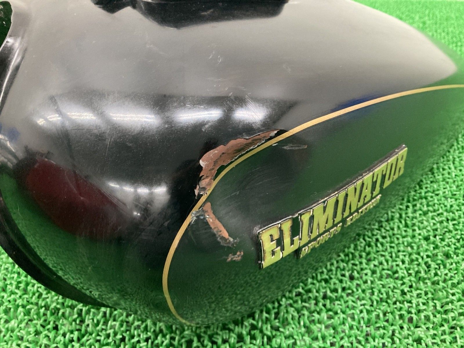 エリミネーター250SE タンク 黒 カワサキ 純正 中古 EL250A