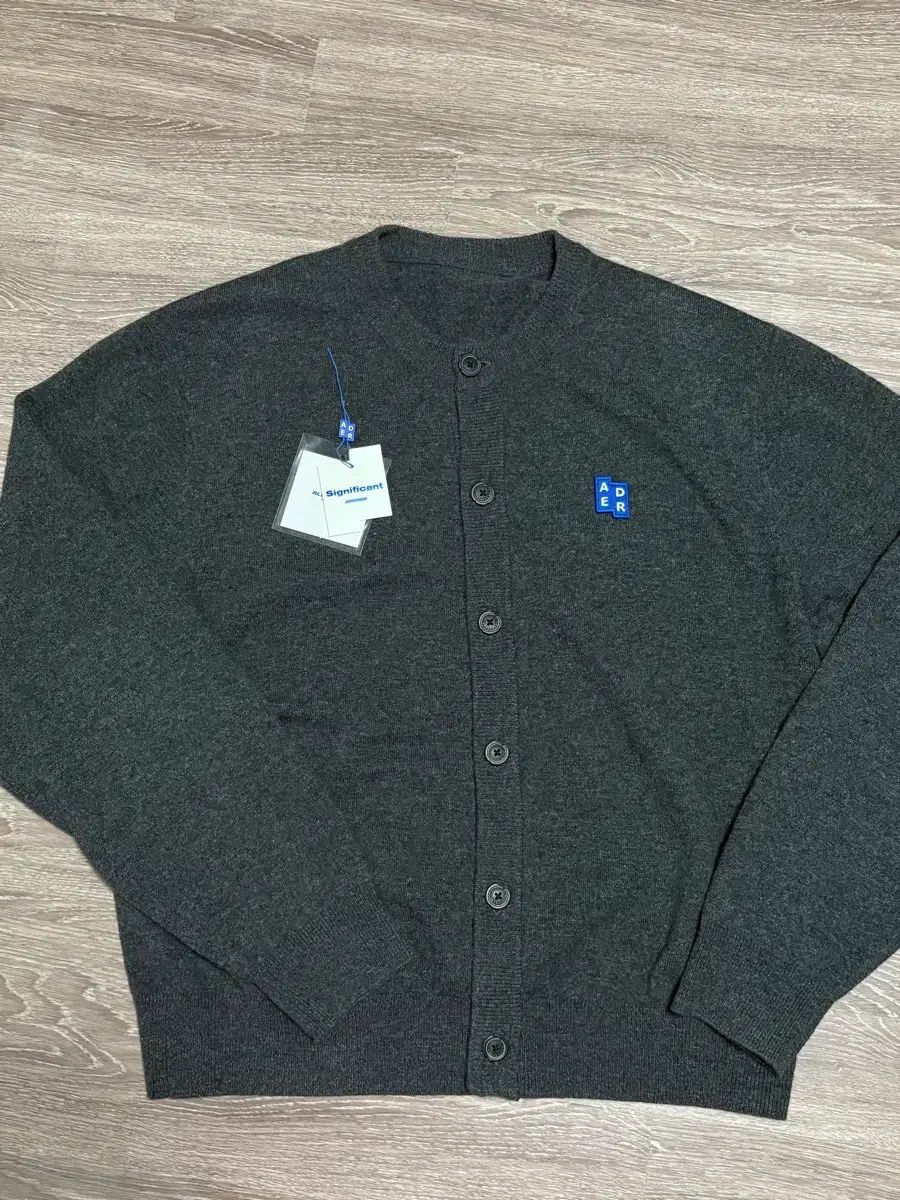 XL ADER ERROR SIGNIFICANT カーディガン 02 チャコール