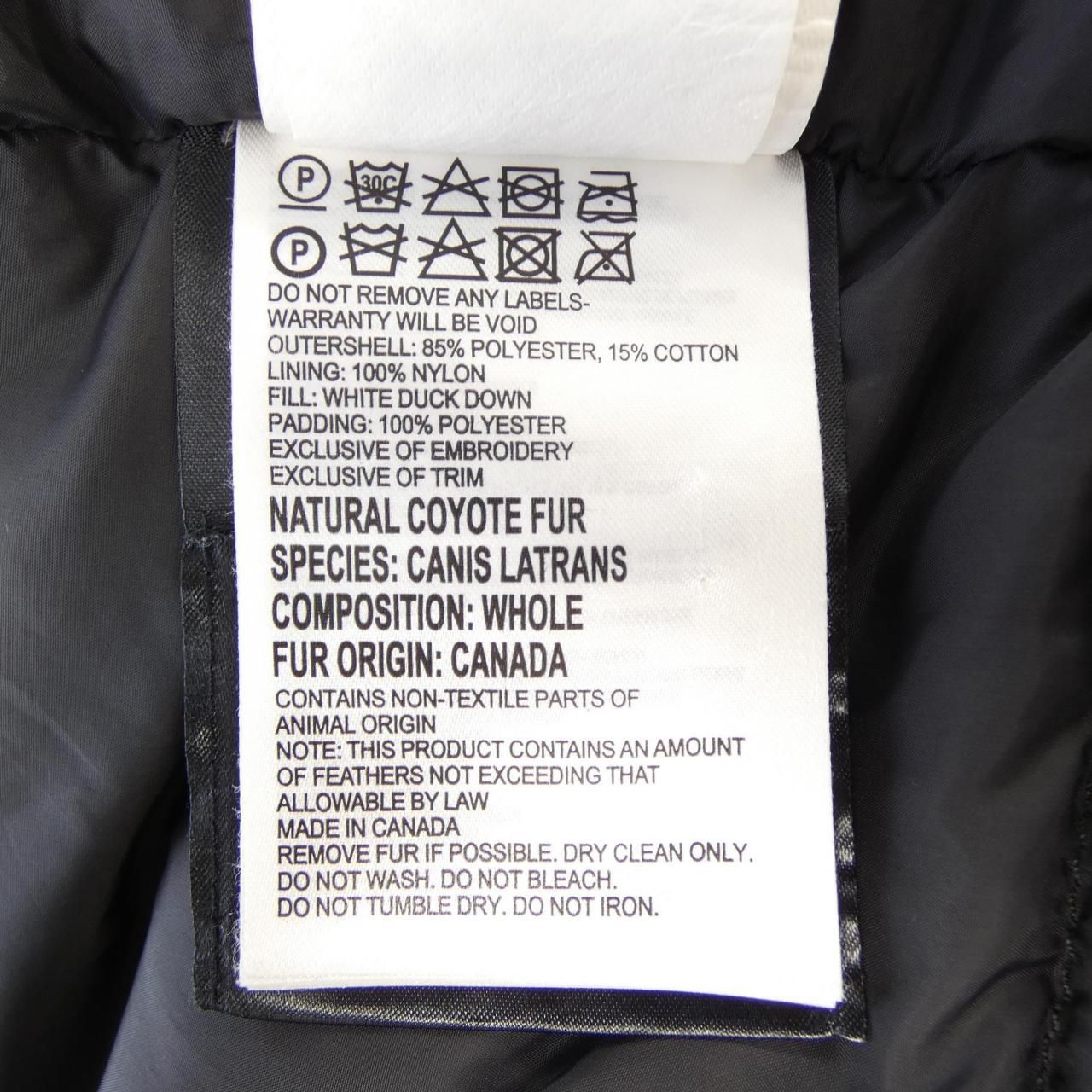 カナダグース CANADA GOOSE 3037L VICTORIA ヴィクトリア ダウンコート 