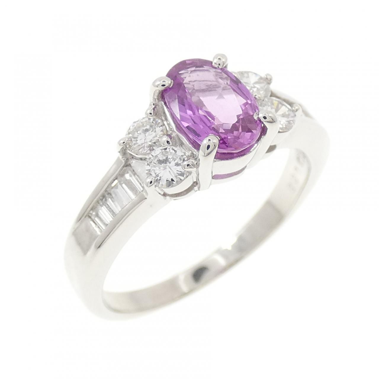 PT900 サファイヤ リング 0.88CT