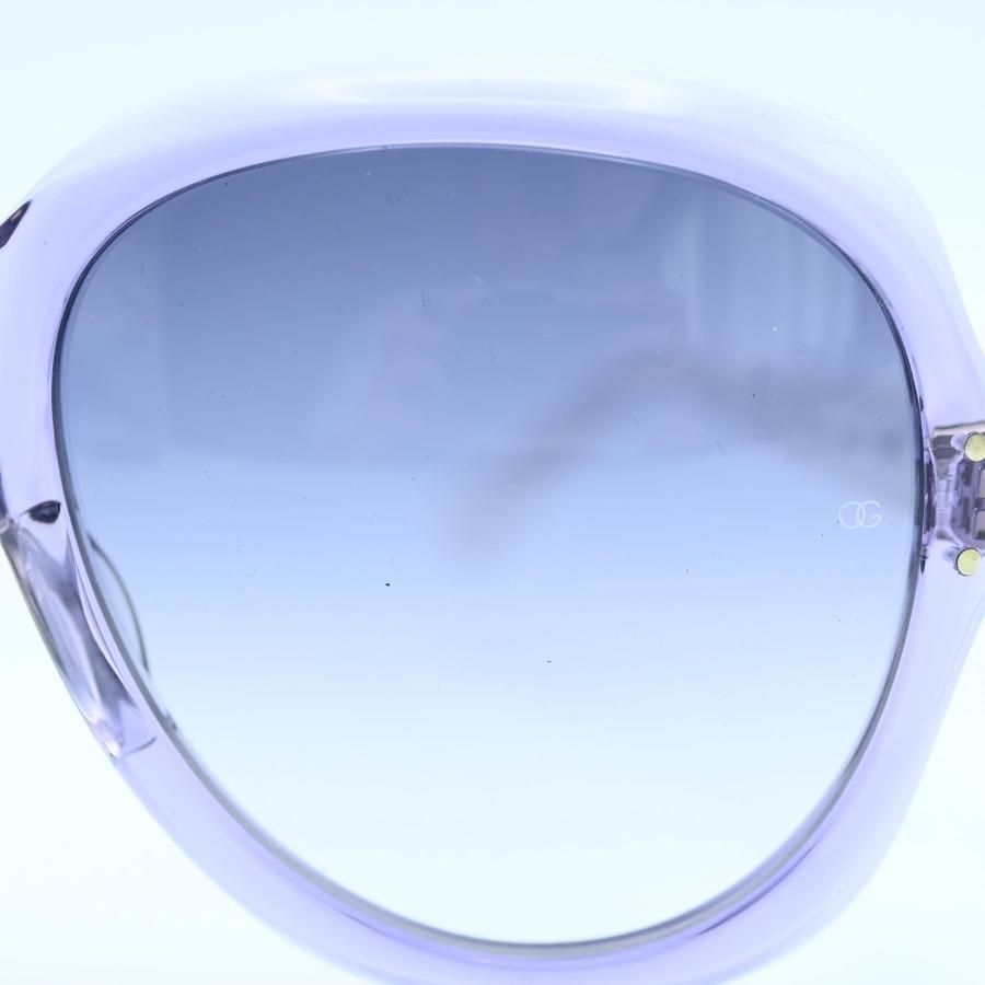 M12 美品 OliverGoldsmith オリバーゴールドスミス SANDY サンデー セルフレームサングラス パープル/ホワイト M12 美品 OliverGoldsmith オリバーゴールドスミス SANDY サンデー
