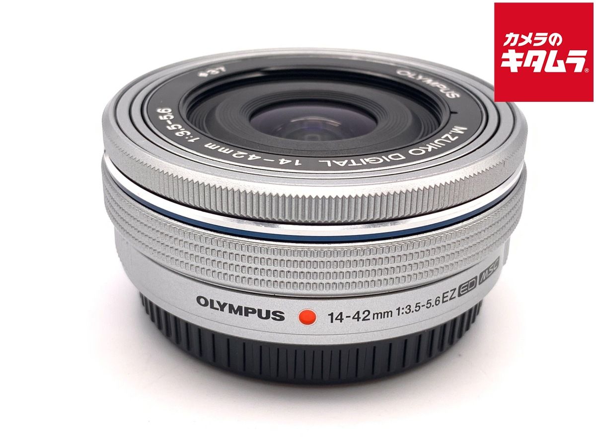 【中古】 【良品】 オリンパス M.ZUIKO DIGITAL ED 14-42mm F3.5-5.6 EZ シルバー