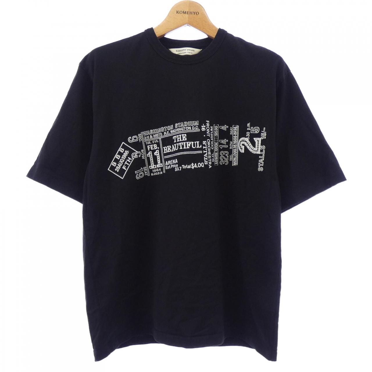 beautiful people - beautifulpeople ネームTシャツ ビューティフルピープル beautiful people Tシャツ - メルカリ