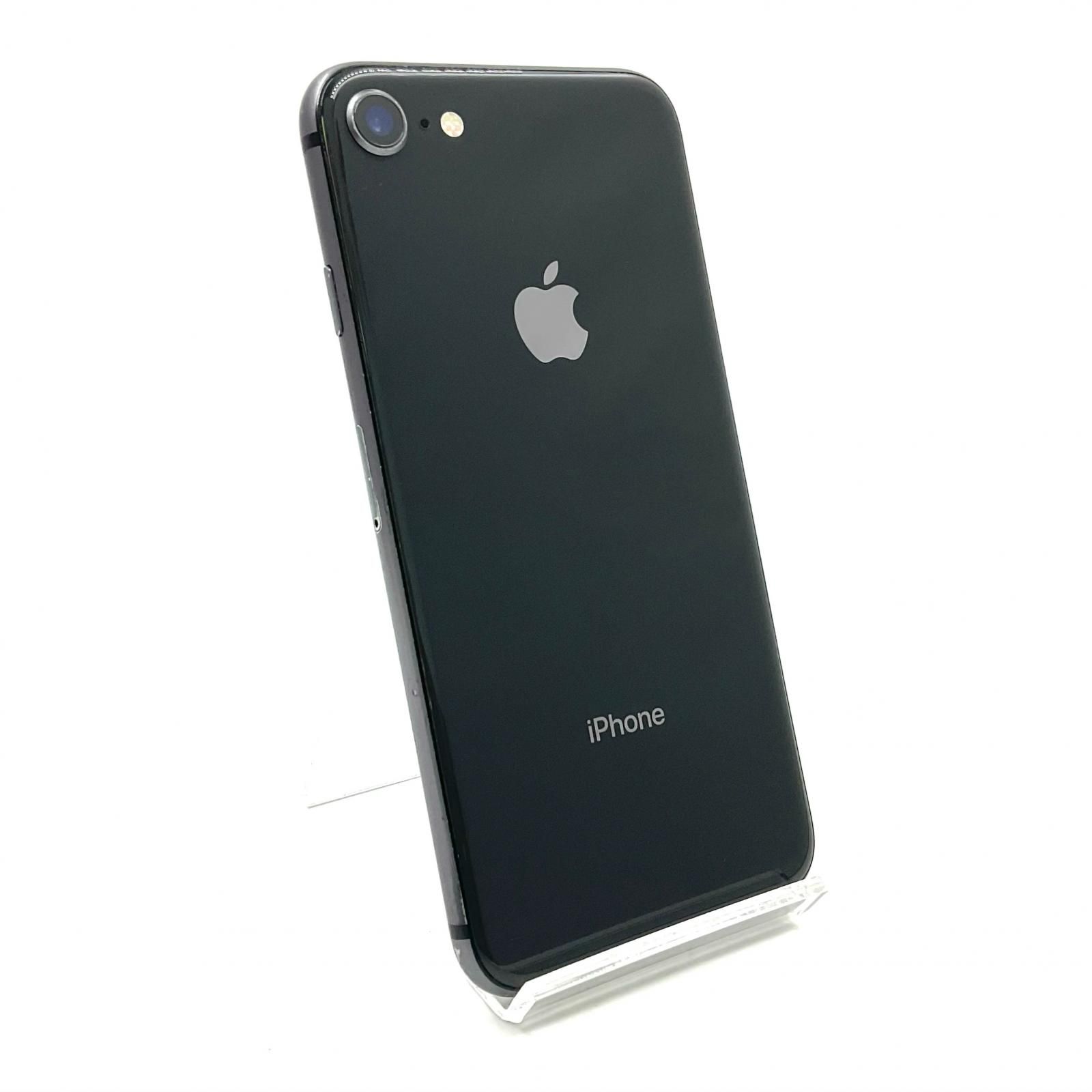【全額返金保証】【最速発送】 iPhone 8 64GB スペースグレイ docomo 白ロム 動作確認済 83%