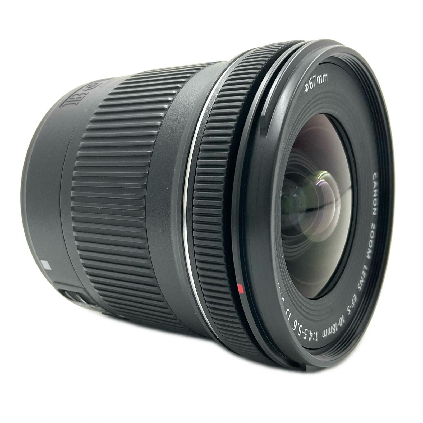 【全額返金保証】【最速発送】Canon EF-S10-18mm F4.5-5.6 IS STM 美品 動作確認済