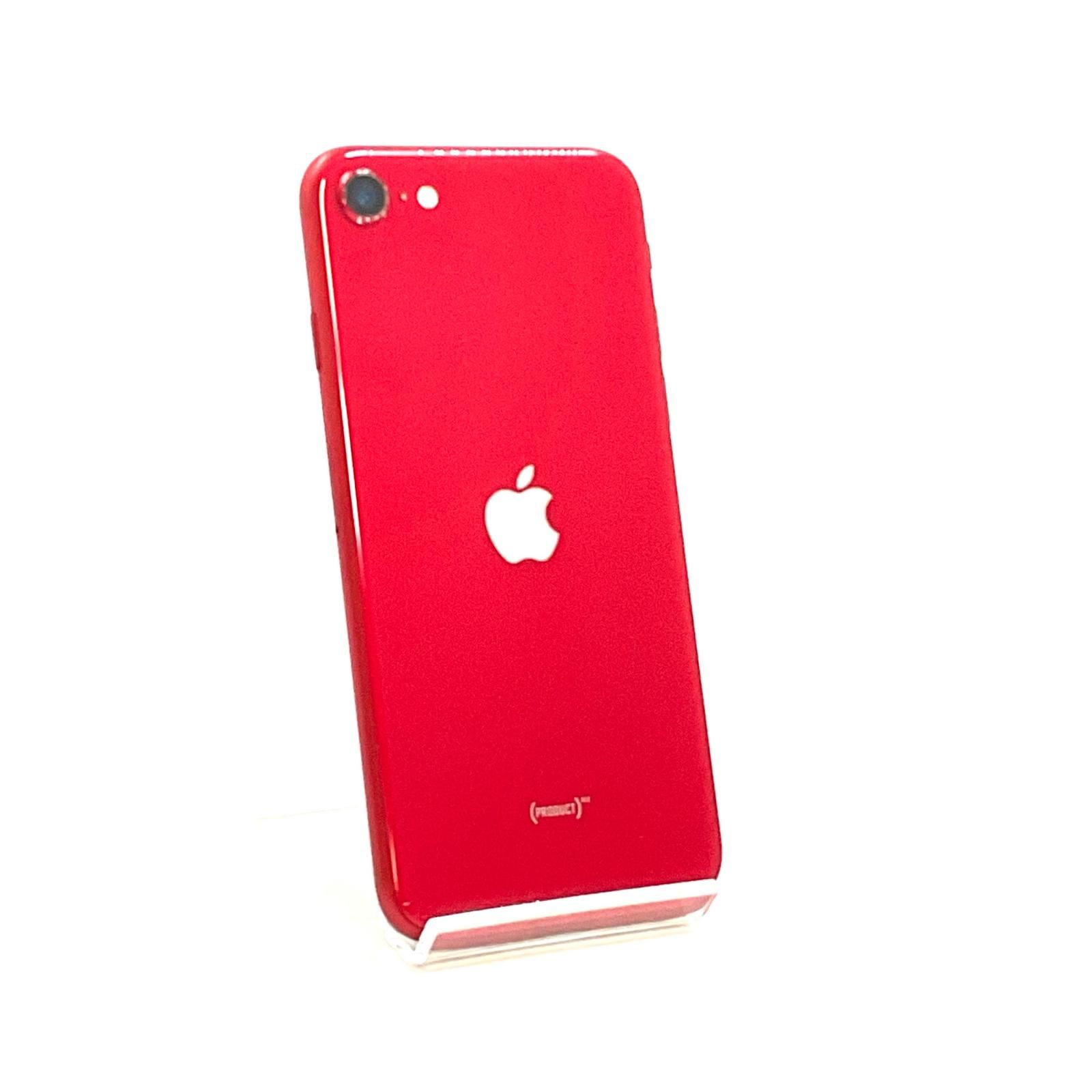 【全額返金保証】【最速発送】 iPhone SE（第2世代） 128GB (PRODUCT)RED docomo 白ロム 動作確認済 73%