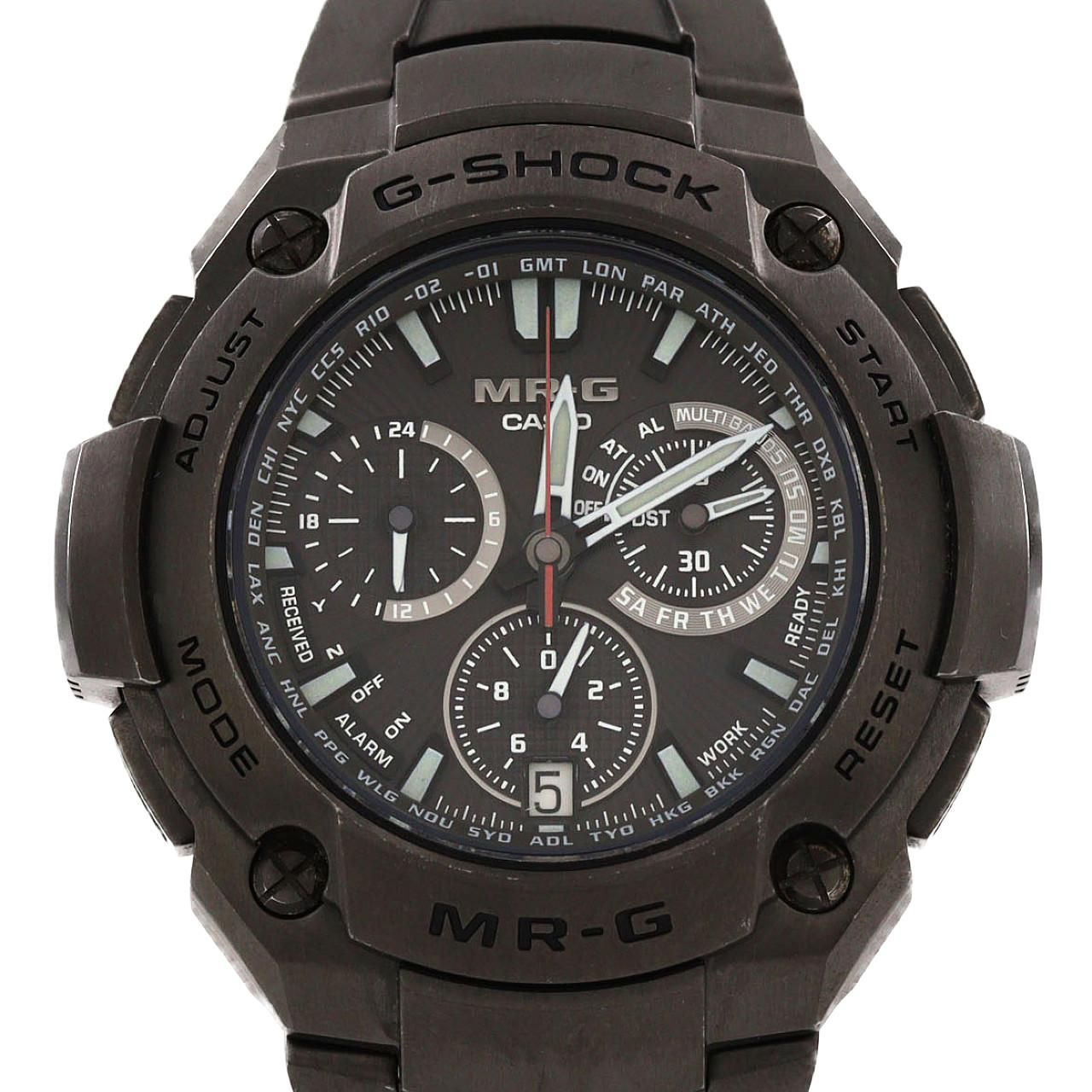 カシオ G-SHOCK・MR-G MRG-8000B-1AJF TI ソーラークォーツ - メルカリ