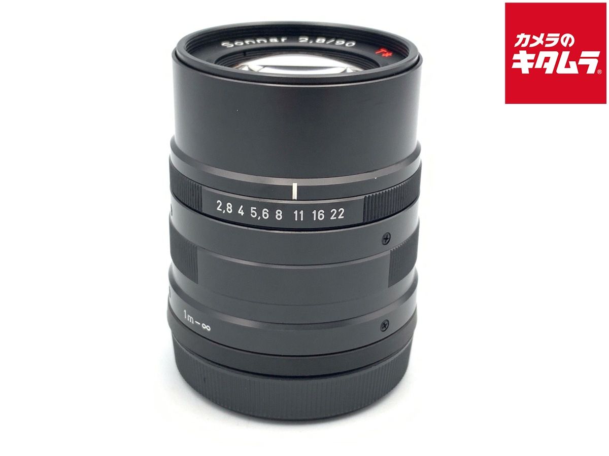 【中古】 【良品】 コンタックス ゾナー T* G 90mm F2.8 ブラック