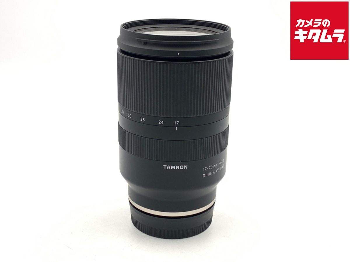 【中古】 【良品】 タムロン 17-70mm F2.8 Di III-A VC RXD ソニーEマウント用 (Model B070)