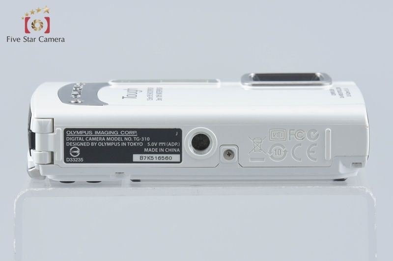 中古】OLYMPUS オリンパス TOUGH TG-310 ホワイト コンパクトデジタル