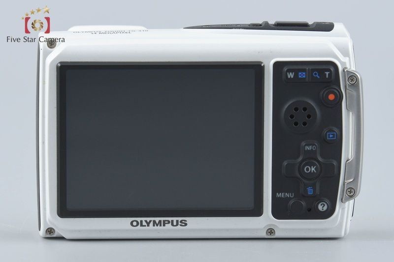 中古】OLYMPUS オリンパス TOUGH TG-310 ホワイト コンパクトデジタル